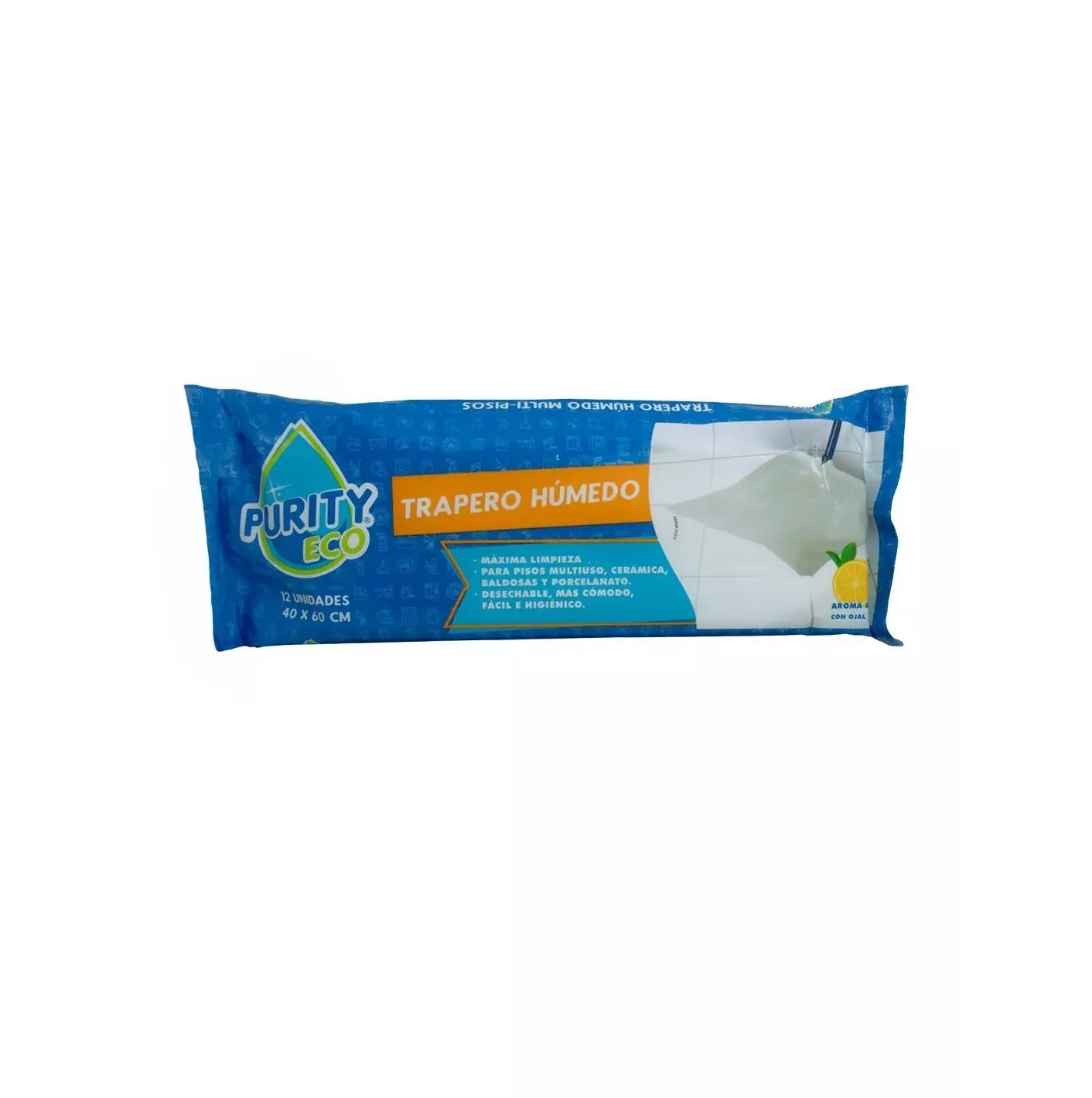 Trapero Húmedo Purity Eco - 12 un.
