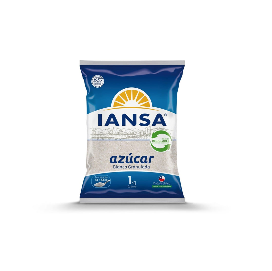 Azúcar Iansa - 1 Kg. – Exo Productos