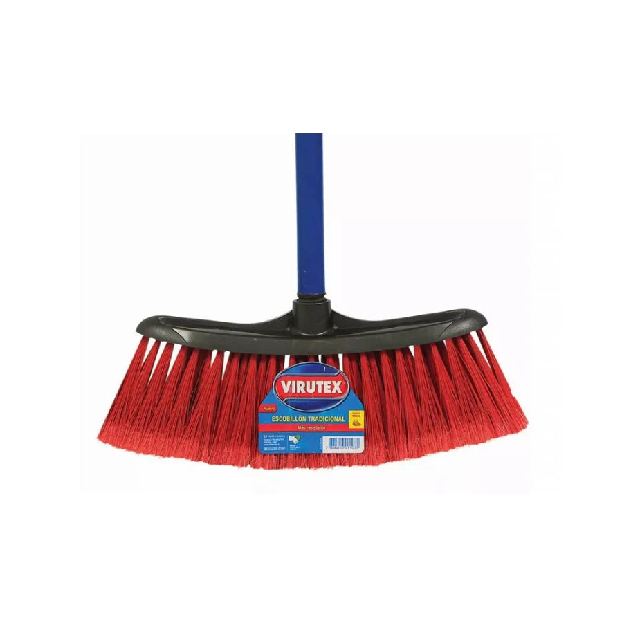 Escobillón Económico Tradicional Virutex con Mango.