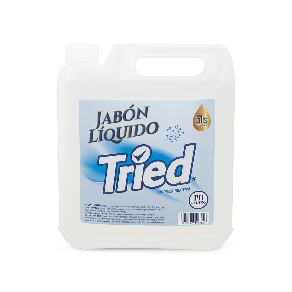 Jabón líquido Neutro Tried - 5 lts.