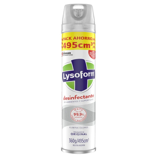 Desinfectante Aerosol Lysoform -  495 cc.