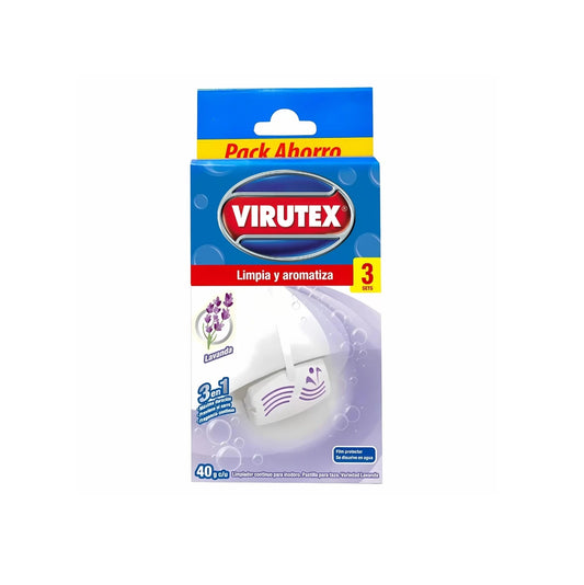 Pastilla Limpia Inodoro Virutex - 3 un.