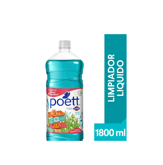 Limpia Piso Desinfectante Poett - 1800 ml.