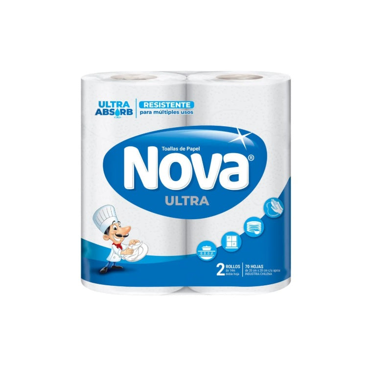 Toalla de Papel Nova - 2 X 14 mts.