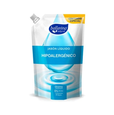Jabón líquido Hipoalergénico Ballerina - 650 ml.