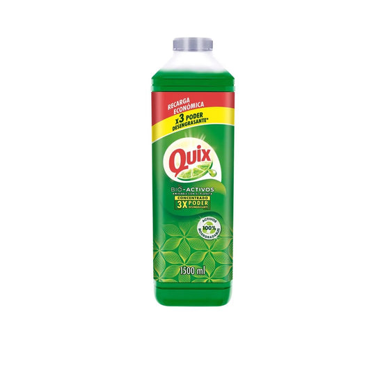 Lavalozas Quix Bio-Activos Concentrado Recarga - 1.5 lts.