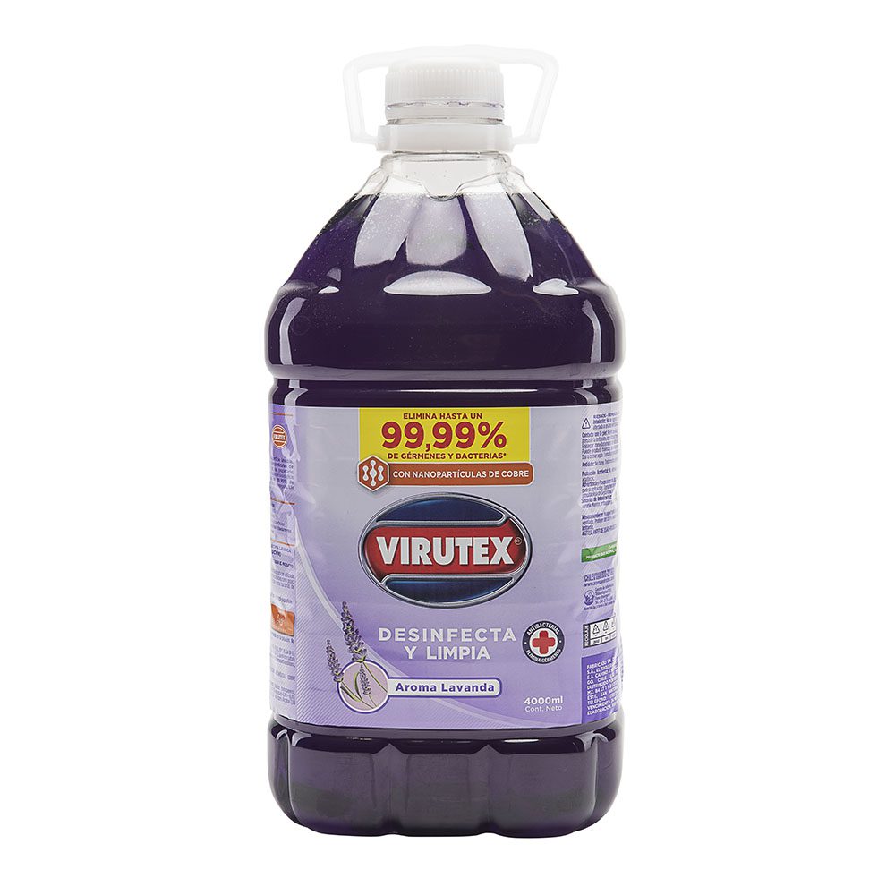Limpia Piso Desinfectante Virutex - 4 lts.