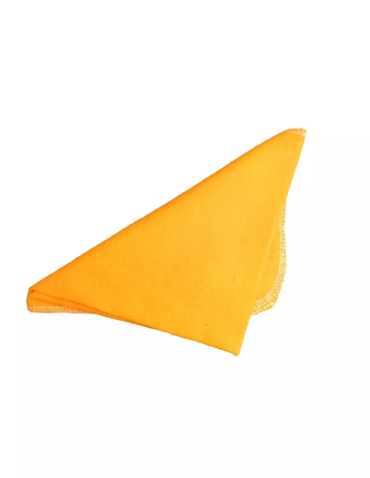 Paño para Sacudir de Franela Naranja.